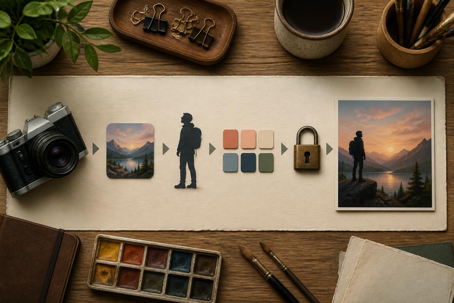 A visual workflow for structuring GPT Image 2 prompts