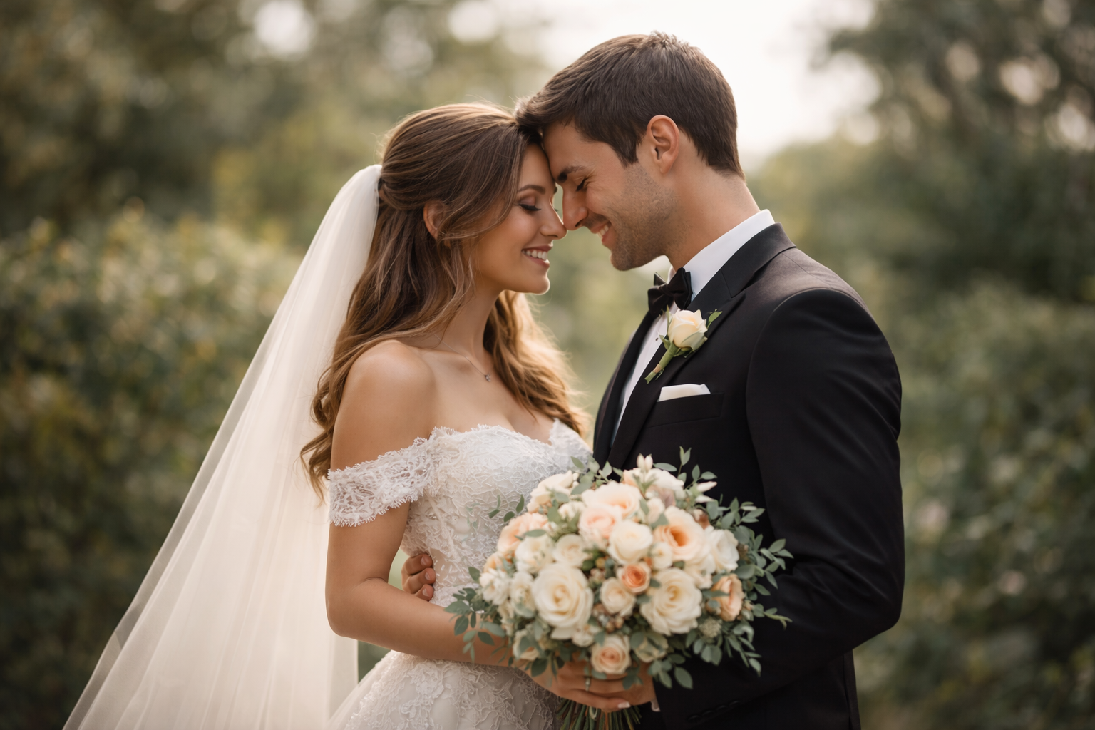 Print-ready wedding photo enhancement hero image