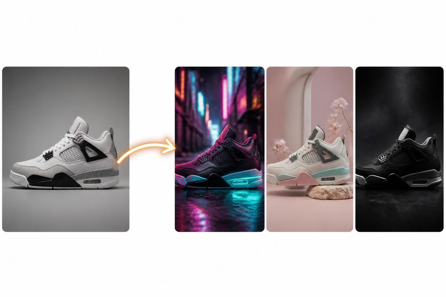 An image-to-image edit that changes one thing and leaves the subject intact